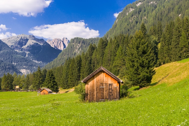 Idyllic mountain landscape