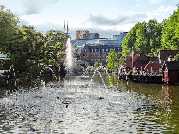 idyllic scenery in Copenhagen