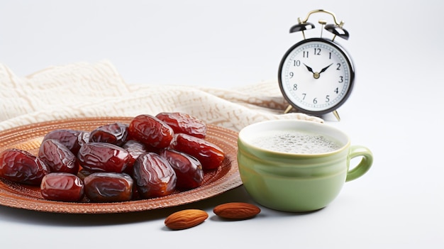 Iftar or Breakfasting Time Dates Fruit Array