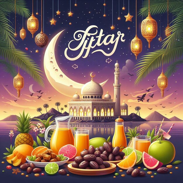 Iftar Party Flyer Poster Design