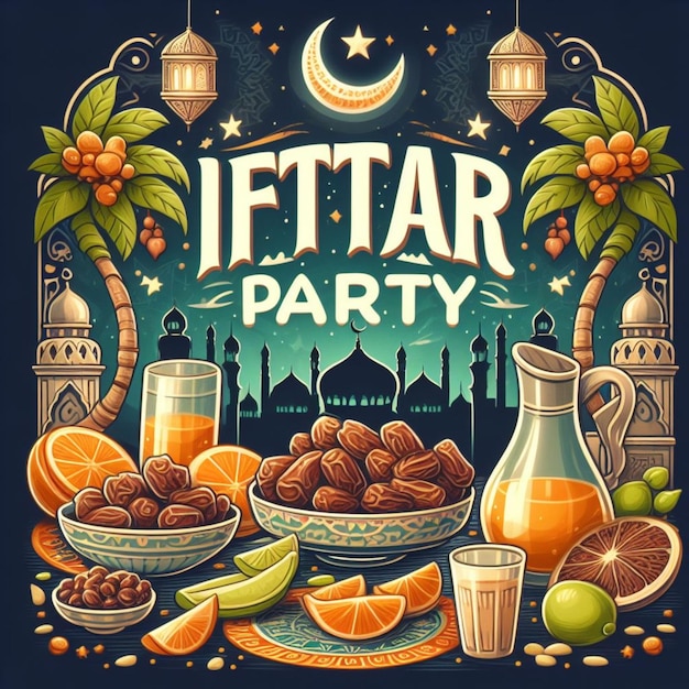 Iftar Party Flyer Poster Design