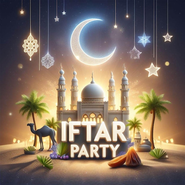 Iftar Party Flyer Poster Design