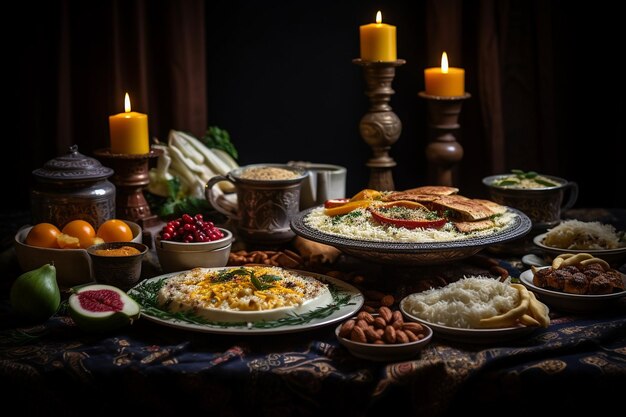 Iftar Table Feast of Gratitude