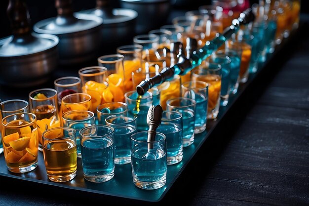 Foto acqua di iftar per l'apertura del digiuno del ramadan su tavolo nero