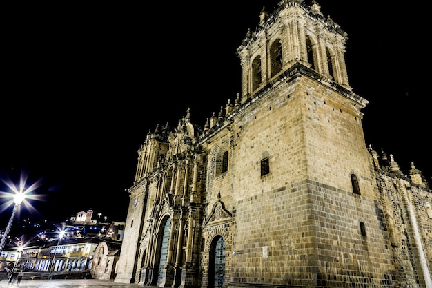 Iglesia La Merced, Plaza de Armas in Cusco, Peru.