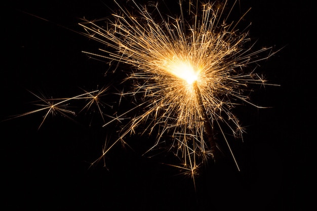 Ignited Sparkler