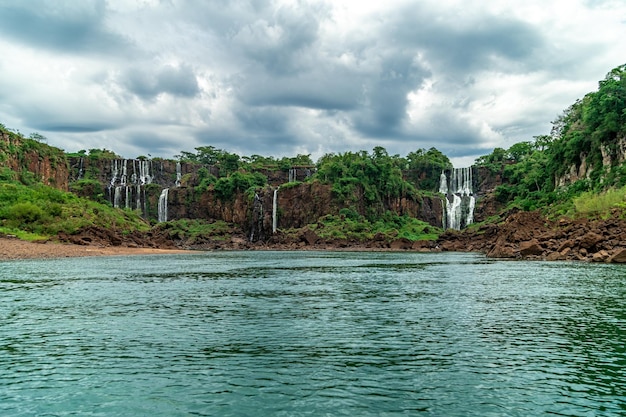 Iguazu Falls op de grens van Brazilië en Argentinië in Zuid-Amerika