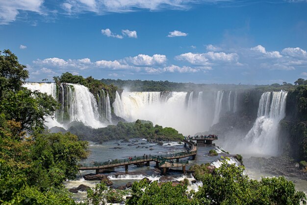 The Iguazu Falls with their constant roar and misty spray create a sensory experience unlike any other