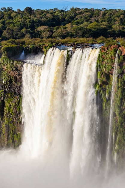 Photo the iguazu falls