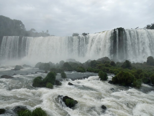 Iguazu valt in Argentinië en Brazilië