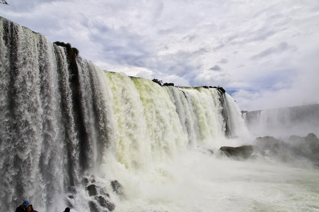 Iguazu-watervallen in Argentinië en Brazilië