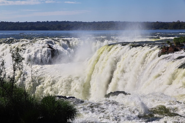 Iguazu-watervallen in Argentinië en Brazilië