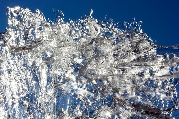 IJs Het bevroren water Winter achtergrond