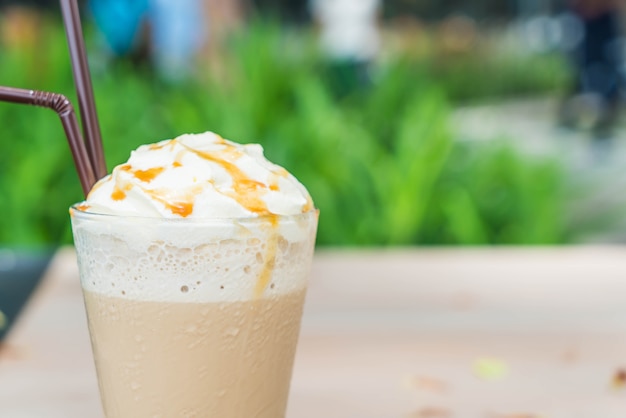 ijskoude cappuccino koffie