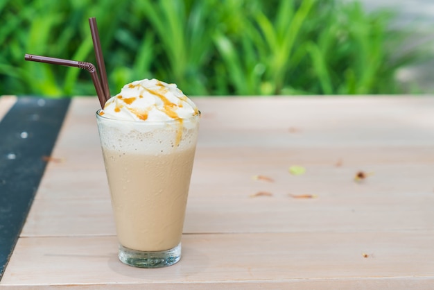 ijskoude cappuccino koffie