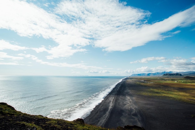 Foto ijsland landschap