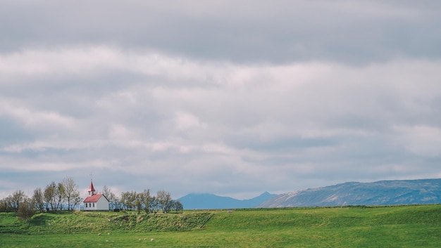 IJslands panoramisch landschap