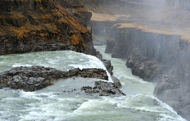 IJslandse waterval Gullfoss