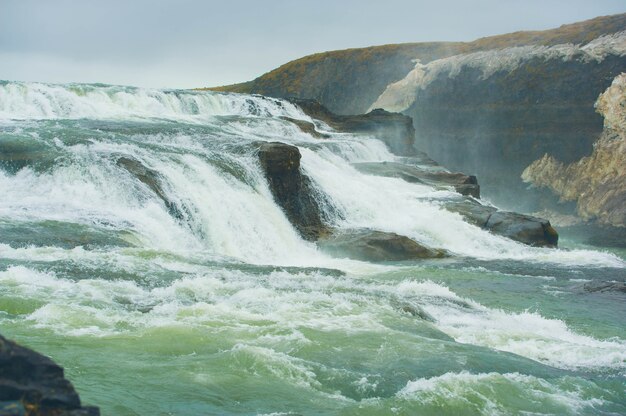 Ijslandse waterval gullfoss