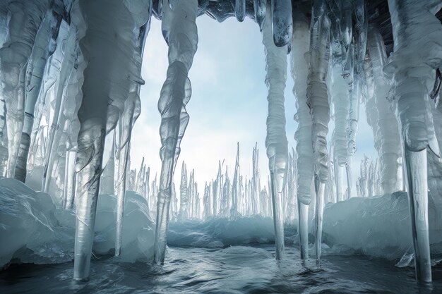 IJspegelsymfonie ijswaterfotografie