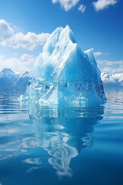 ijsschotsen HD 8K behang Stock Fotografisch beeld