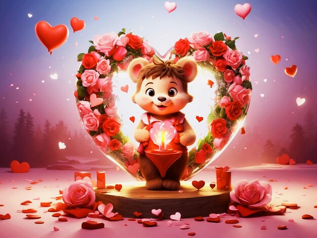 Ik wens je een gelukkige Valentijnsdag.