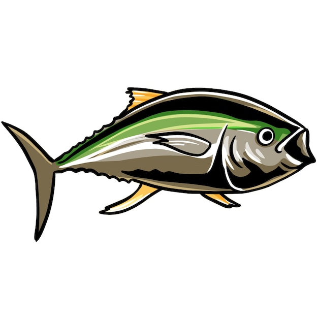 ikan tuna hijau
