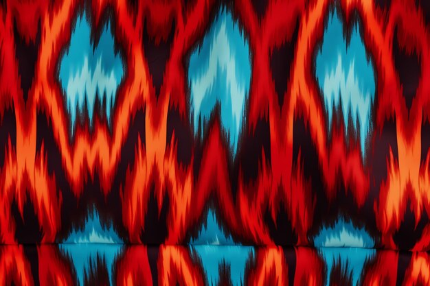 Ikat Pattern cloth texture