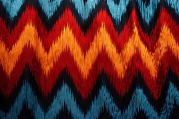 Ikat Pattern cloth texture