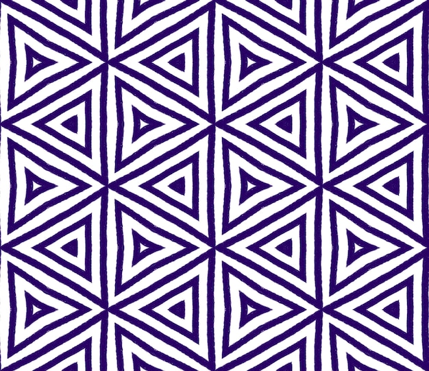 Ikat repeating swimwear design Purple