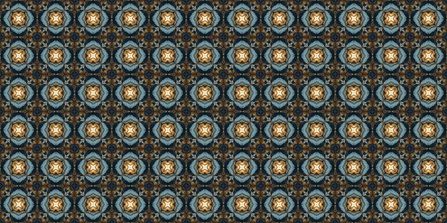 Ikat seamless pattern Aztec style Tribal embroidery