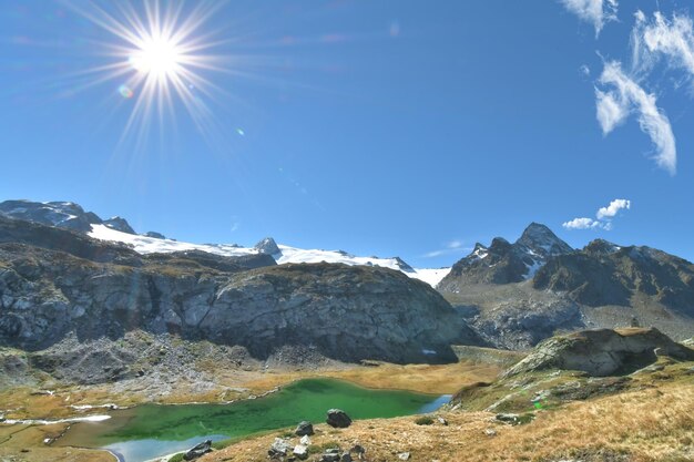 Photo il lago del rutor