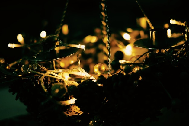 illuminated christmas decorations