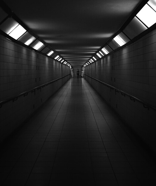 Illuminated corridor