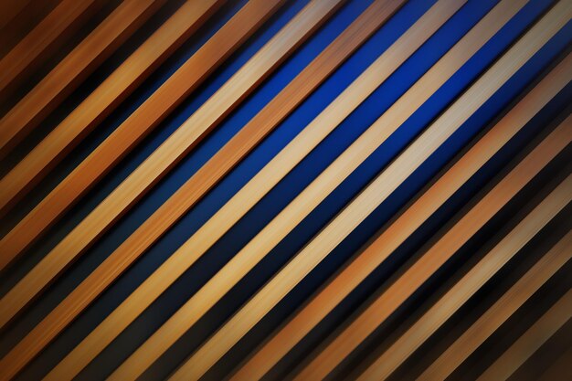 Photo illuminated diagonal wooden bars illustration background