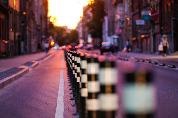 Photo illuminated street