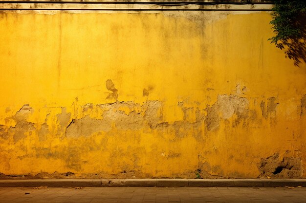 Illuminated Yellow Impression yellow wall photo