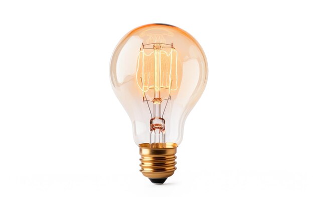 Photo illuminating essence bulb giving light on a white or clear surface png transparent background