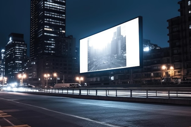 Illuminating Futuristic LED Billboard Screens