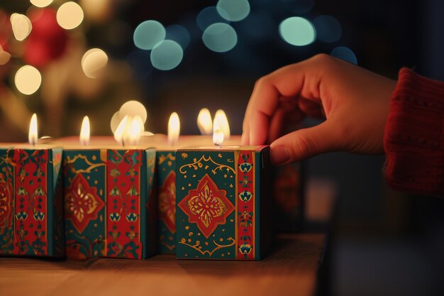 Illuminating a Traditional Ramadan Lantern
