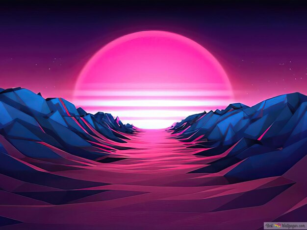 illustrasion sunset image dark background