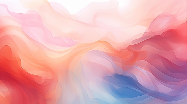 Photo illustrate a fluid watercolorinspired backdrop with subtle gradients