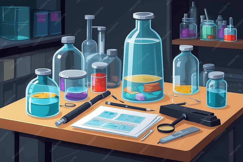 Premium Photo | Illustrate a section of the lab dedicated to forensics