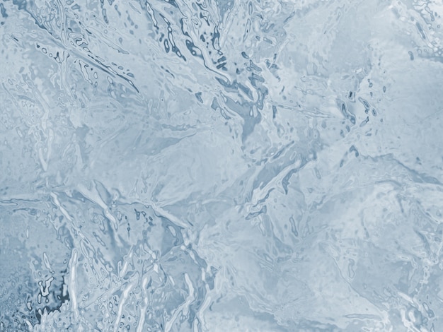 Illustrated frozen ice texture