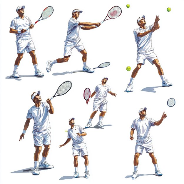 an illustrated guide to the different types of serves such as float serve jump serve and underhan