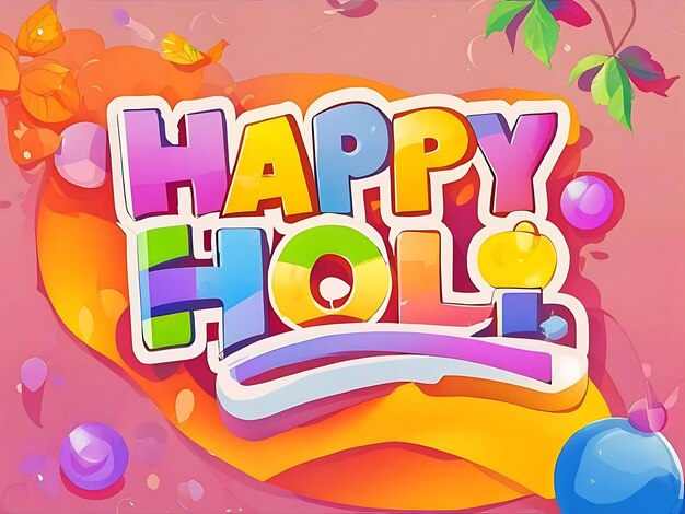 Illustrated Holi Horizon