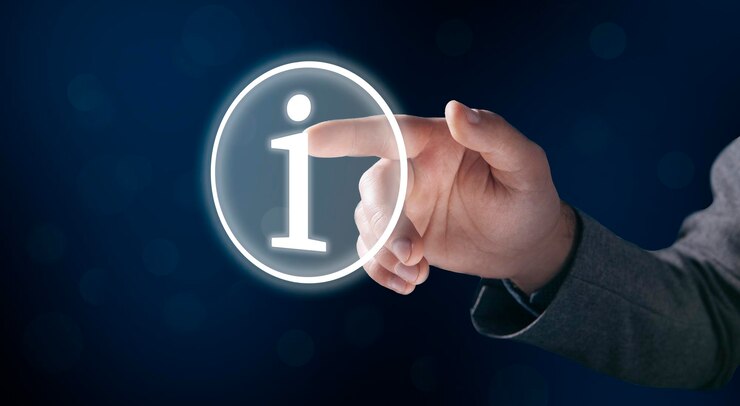 Photo illustrated information icon