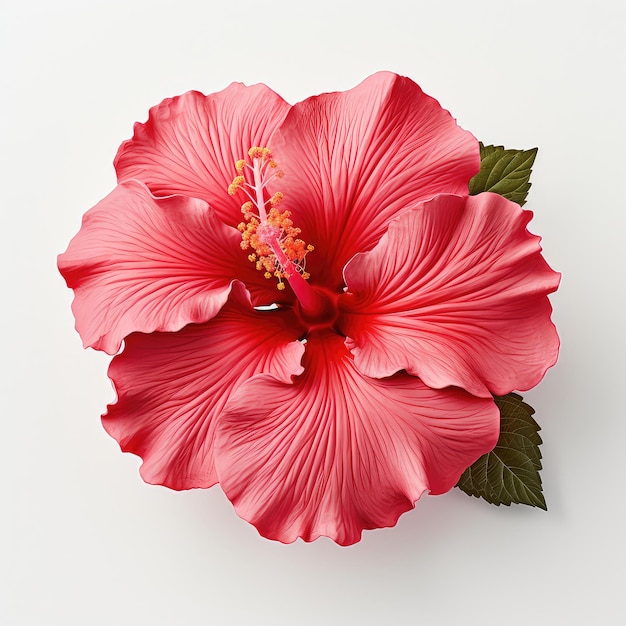 illustratie boeiende showcase van hibiscusbloem perfect