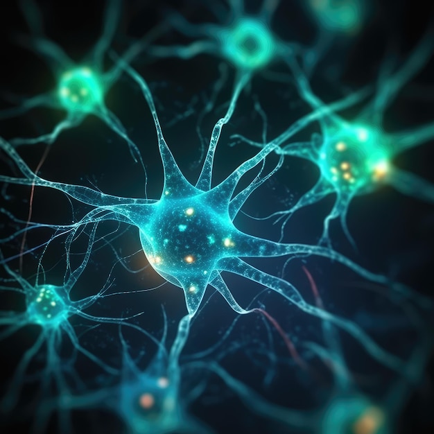 illustratie neurotransmitter zenuwstelsel