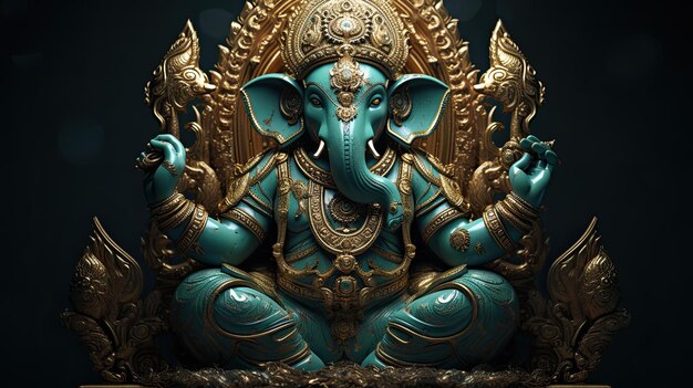 Illustratie over Ganesha